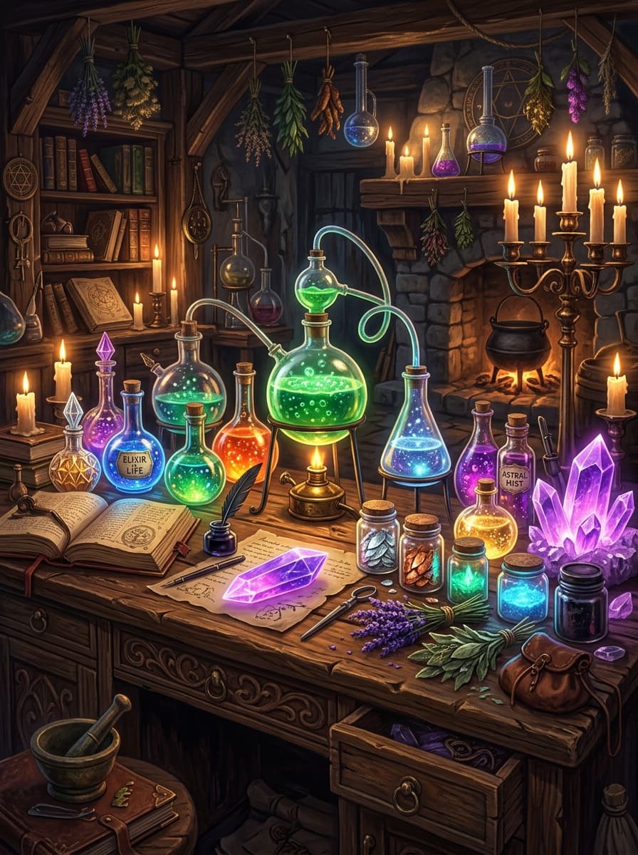 Alchemy Ingredients in Other & Concepts