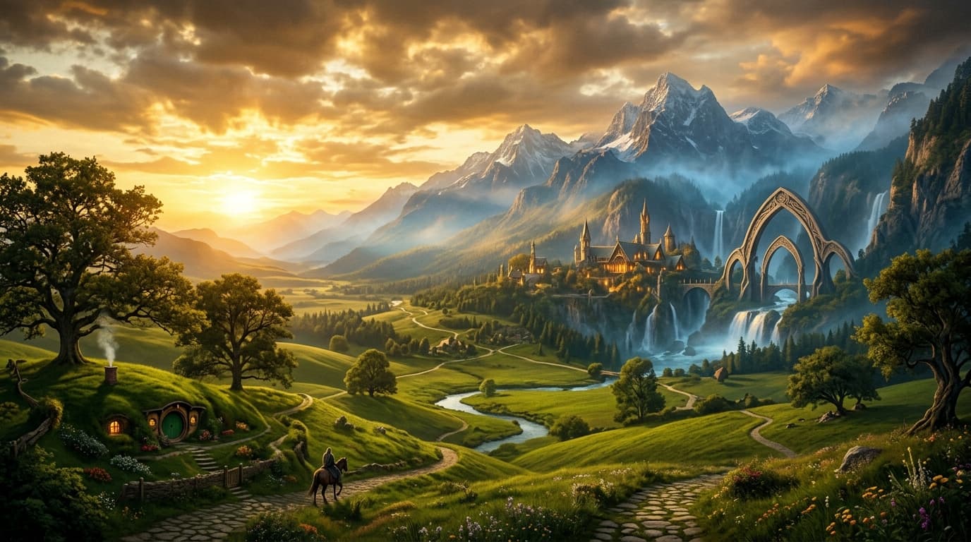 Hobbit visual atmosphere