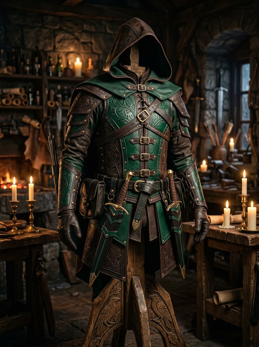 Armor (Leather) in Description & Lore Generators