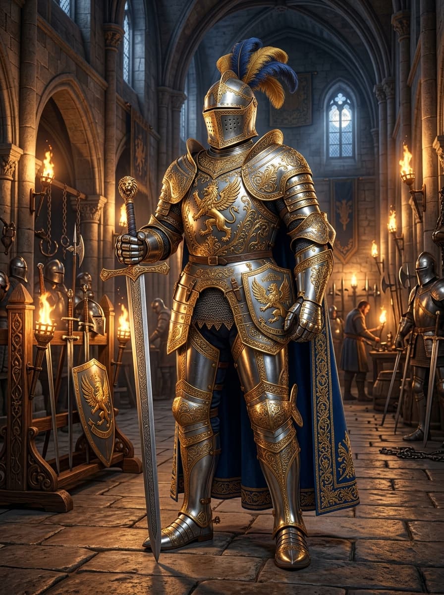 Armor (Plate) in Description & Lore Generators