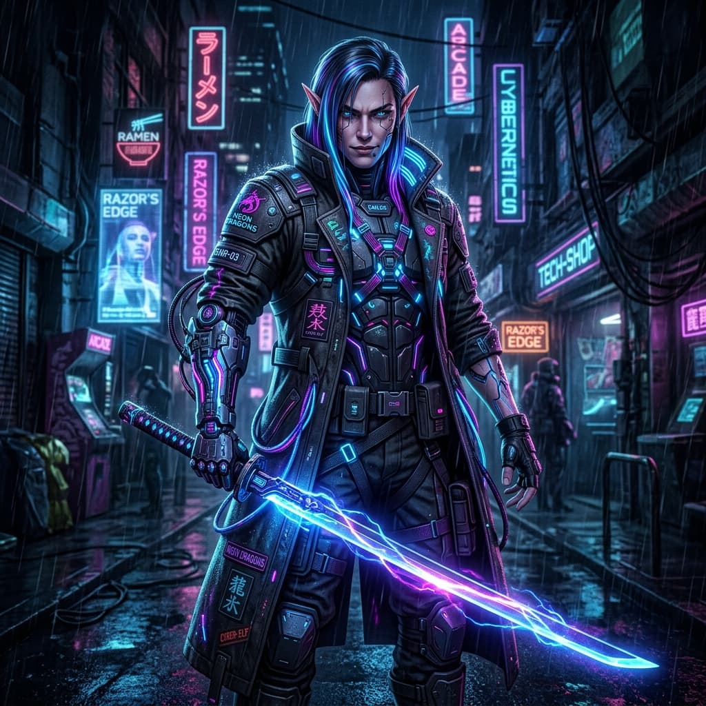 Shadowrun Names visual atmosphere