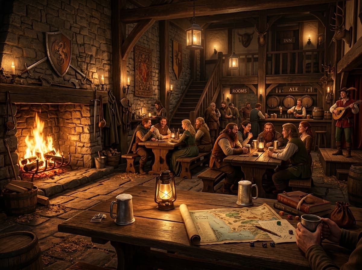 Taverns & Inns in Places & Locations