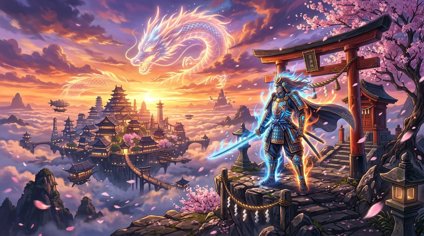 Anime & Manga universe artwork