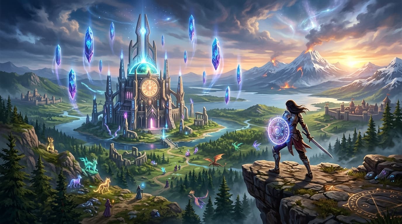 Gaming Worlds universe artwork
