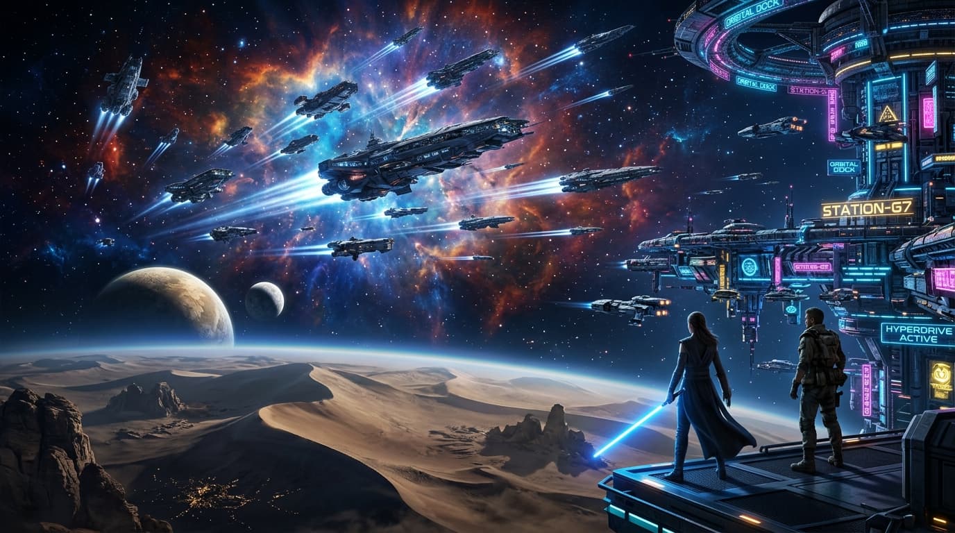 Sci-Fi & Space universe artwork